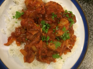 Meatballs with Rice